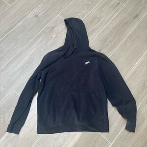 Nike black hoodie large